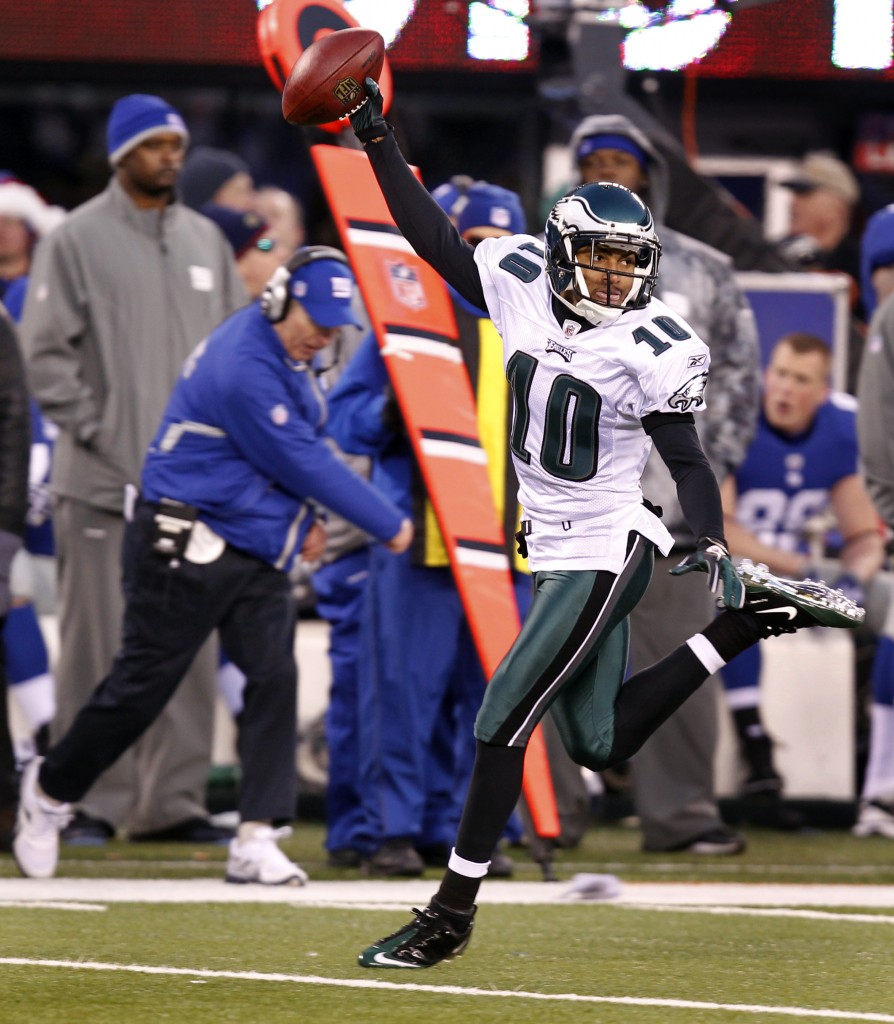 New York Giants vs Philadelphia Eagles at the New Meadowlands Stadium 12-19-10